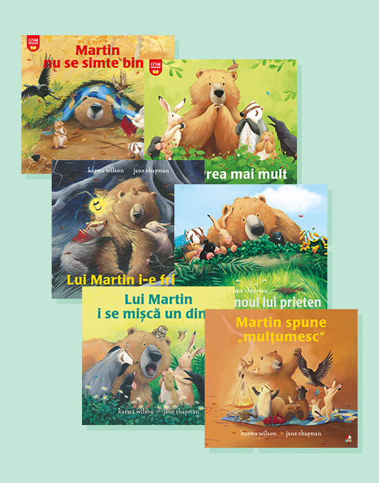 Carte Karma Wilson. Pachet 6 carti ilustrate editura Litera