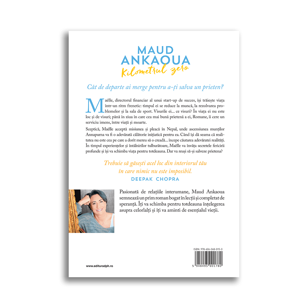 Carte Kilometrul zero autor Maud Ankaoua editura Didactica Publishing House