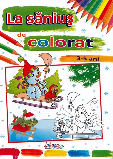 Carte La sanius de colorat editura Erc Press