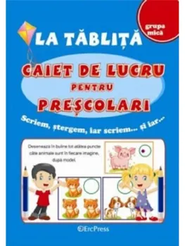 Carte La tablita. Caiet de lucru pentru prescolari/*** editura Erc Press