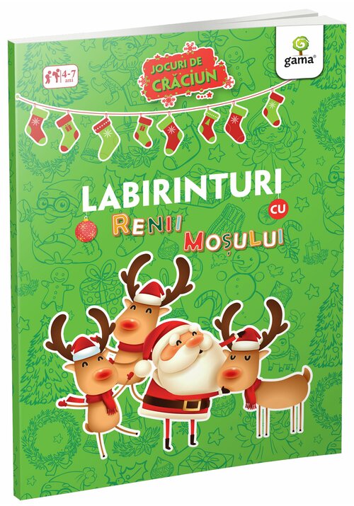 Carte Labirinturi cu renii Mosului editura Gama