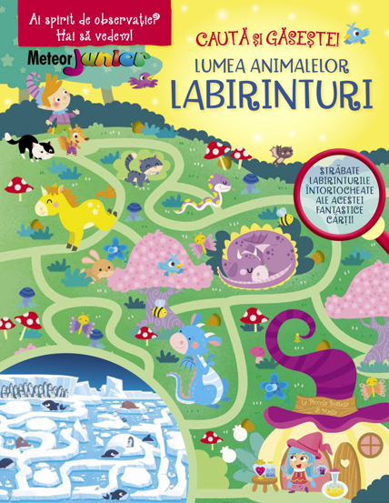 Carte Labirinturi. Lumea animalelor editura Meteor Press