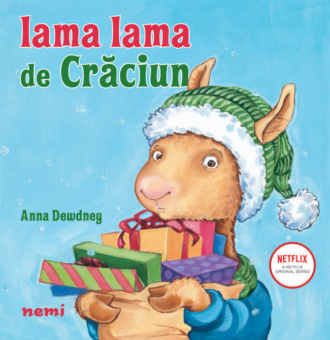 Carte Lama Lama de Craciun autor Anna Dewdney editura Nemira