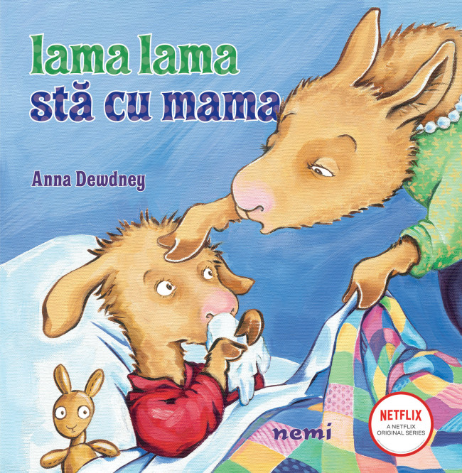 Carte Lama lama sta cu mama autor Anna Dewdney editura Nemira