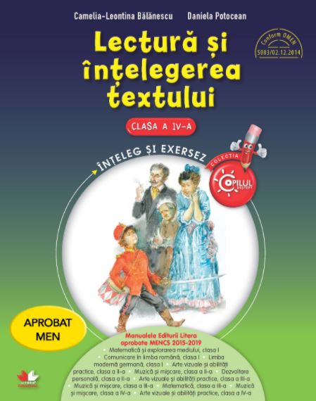 Carte Lectură și înțelegerea textului. Clasa a IV-a editura Litera