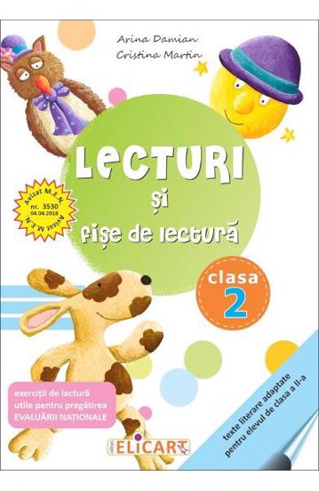 Carte Lecturi şi fişe de lectură. Clasa a II-a editura Elicart