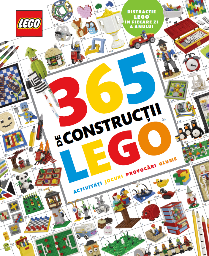 Carte Lego. 365 de construcții Lego editura Litera