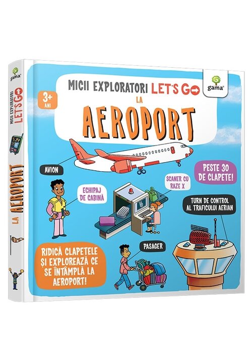 Carte Let's go! La aeroport editura Gama