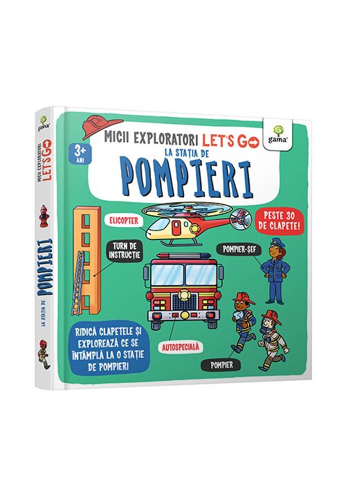 Carte Let's go! La statia de pompieri editura Gama