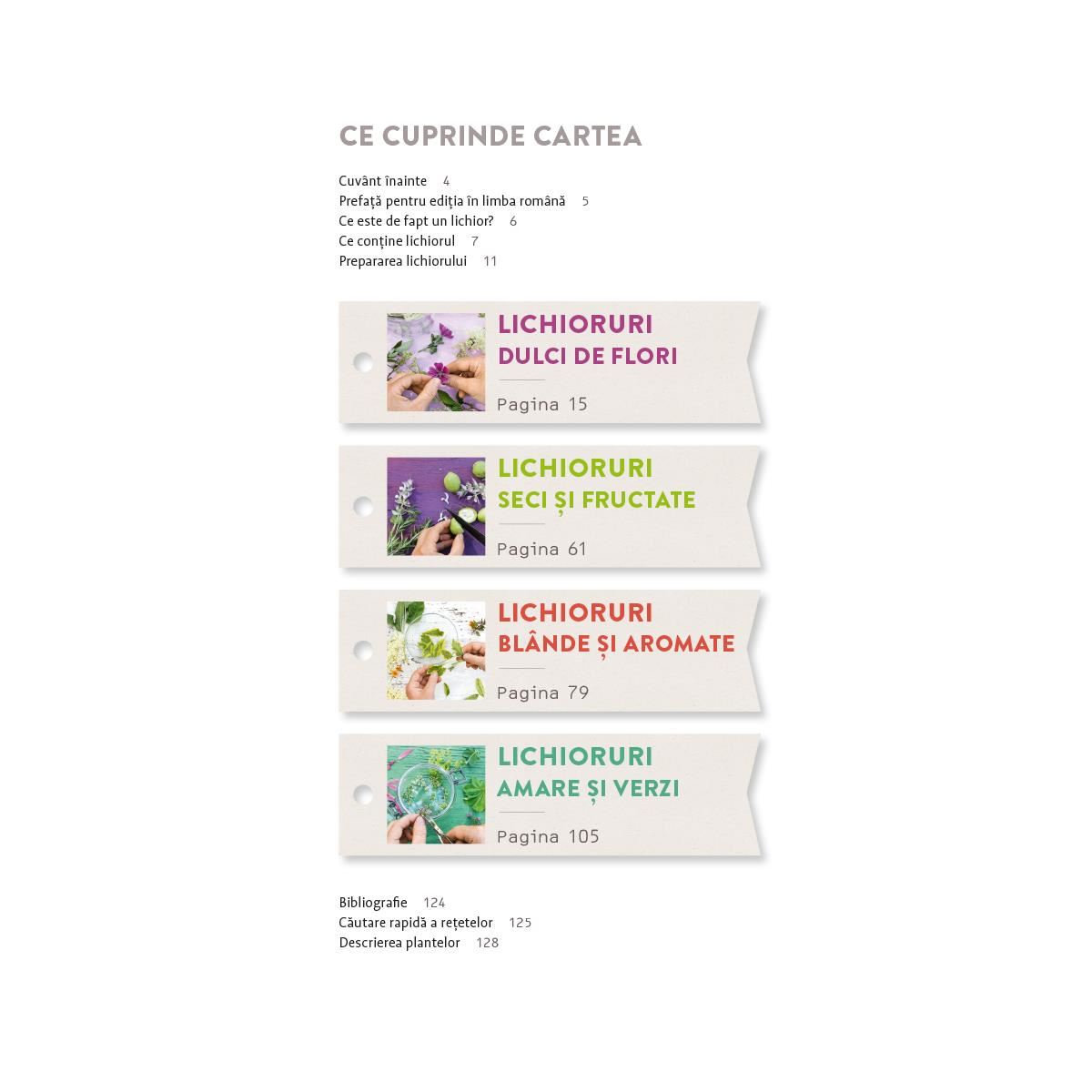 Carte Lichioruri din flori si plante aromatice autor Rita Vitt editura Casa