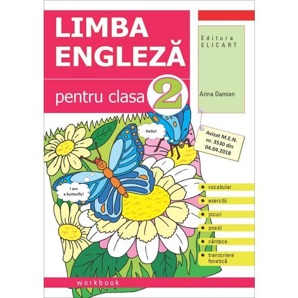 Carte Limba engleza - Clasa 2 - Caiet - Arina Damian