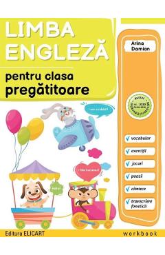 Carte Limba engleza - Clasa pregatitoare - Caiet - Arina Damian editura Arina Damian