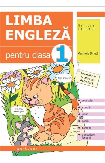 Carte Limba engleză pentru clasa I editura Elicart