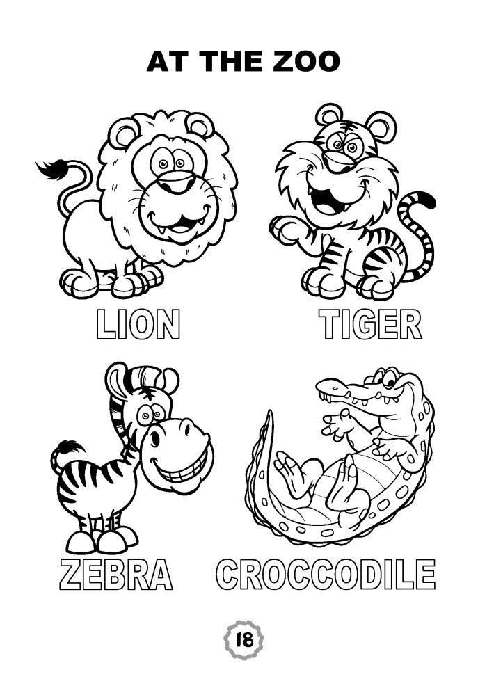 Carte Limba engleza. Carte de colorat   editura Elicart