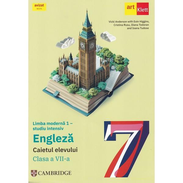 Carte Limba engleza. Limba moderna 1 - Clasa 6 - Studiu intensiv  - Caietul elevului - Vicki Anderson