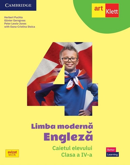 Carte Limba engleza. Limba moderna - Clasa 4 - Caietul elevului editura ART KLETT