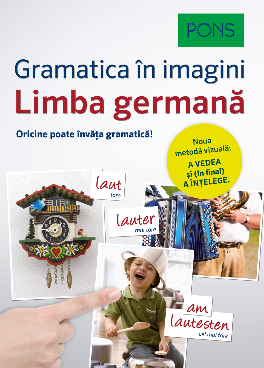 Carte Limba germană. Gramatica în imagini. Pons editura Litera