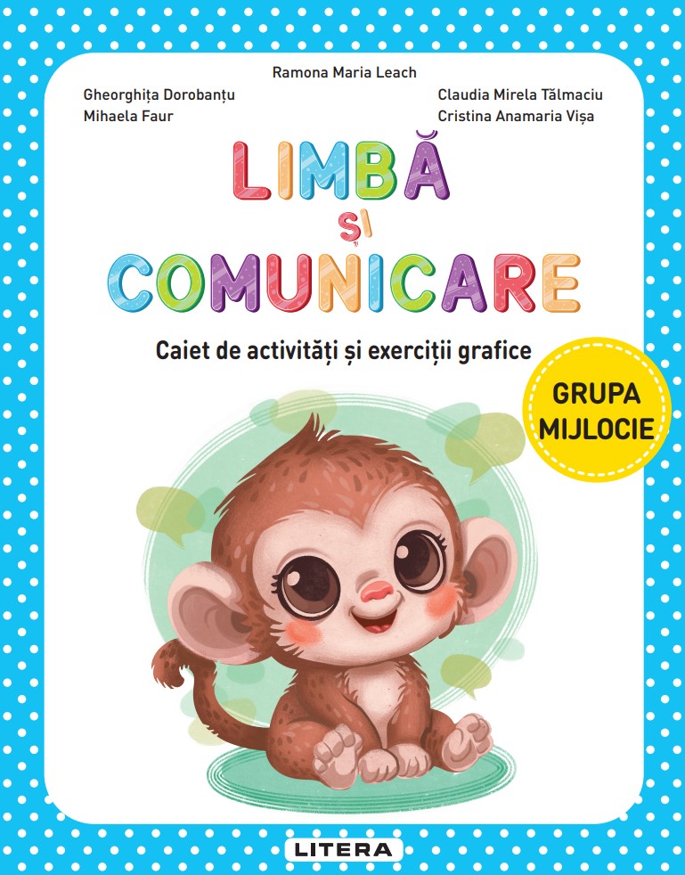 Carte Limba si comunicare. Caiet de activitati si exercitii grafice. Grupa mare editura Litera