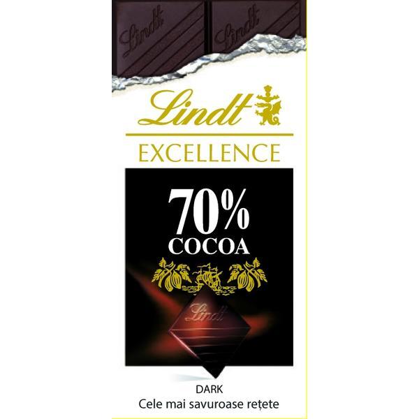 Carte Lindt Excellence 70