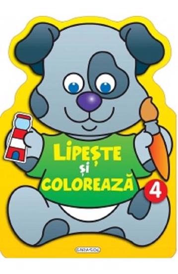 Carte Lipeste si coloreaza: 4 editura Girasol