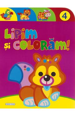 Carte Lipim si coloram 4 - Javier Inaraja editura Javier Inaraja