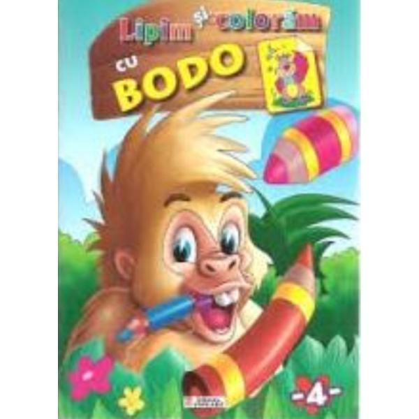 Carte Lipim si coloram cu Bodo