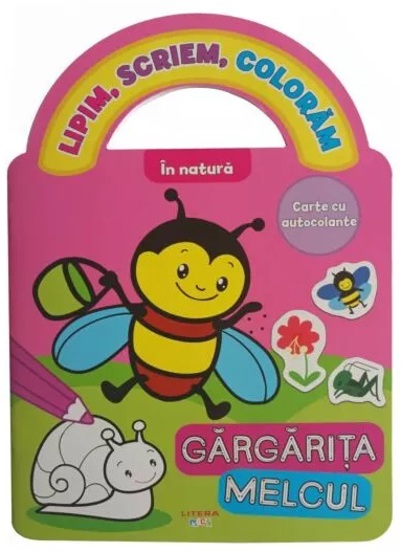 Carte Lipim. Scriem. Coloram. In natura editura Litera