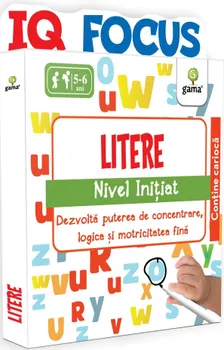 Carte Litere. Nivel Initiat. Dezvolta puterea de concentrare