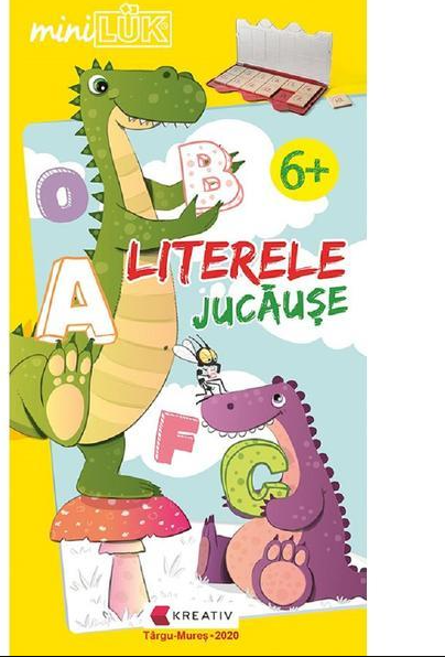 Carte Literele jucause 6 ani+   editura Kreativ