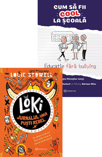 Carte Loki: Jurnalul unui puști rebel + Cum sa fii cool la scoala editura Bookzone