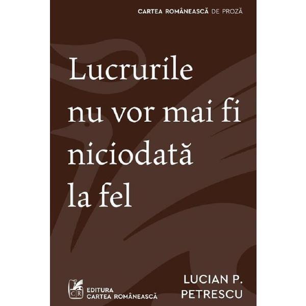 Carte Lucrurile nu vor mai fi niciodata la fel - Lucian P. Petrescu