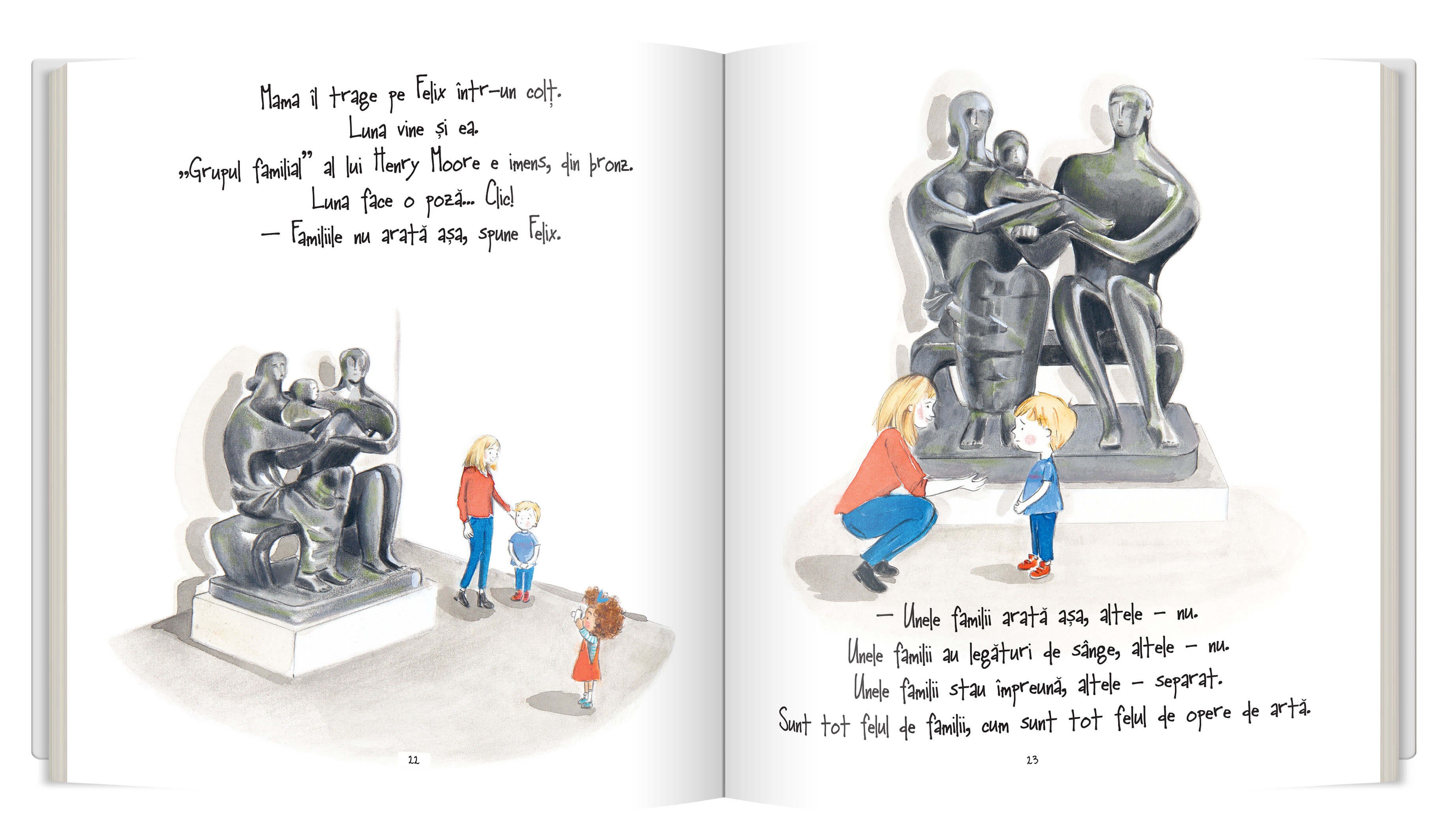 Carte Luna iubeste arta autor Joseph Coelho editura Gama