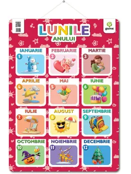 Carte Lunile anului/*** editura Gama