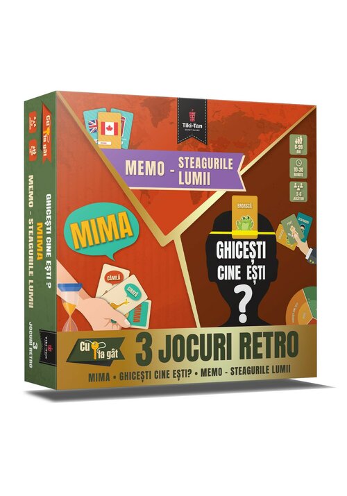 Carte MIMA • MEMO • GHICESTI CINE ESTI? editura Gama