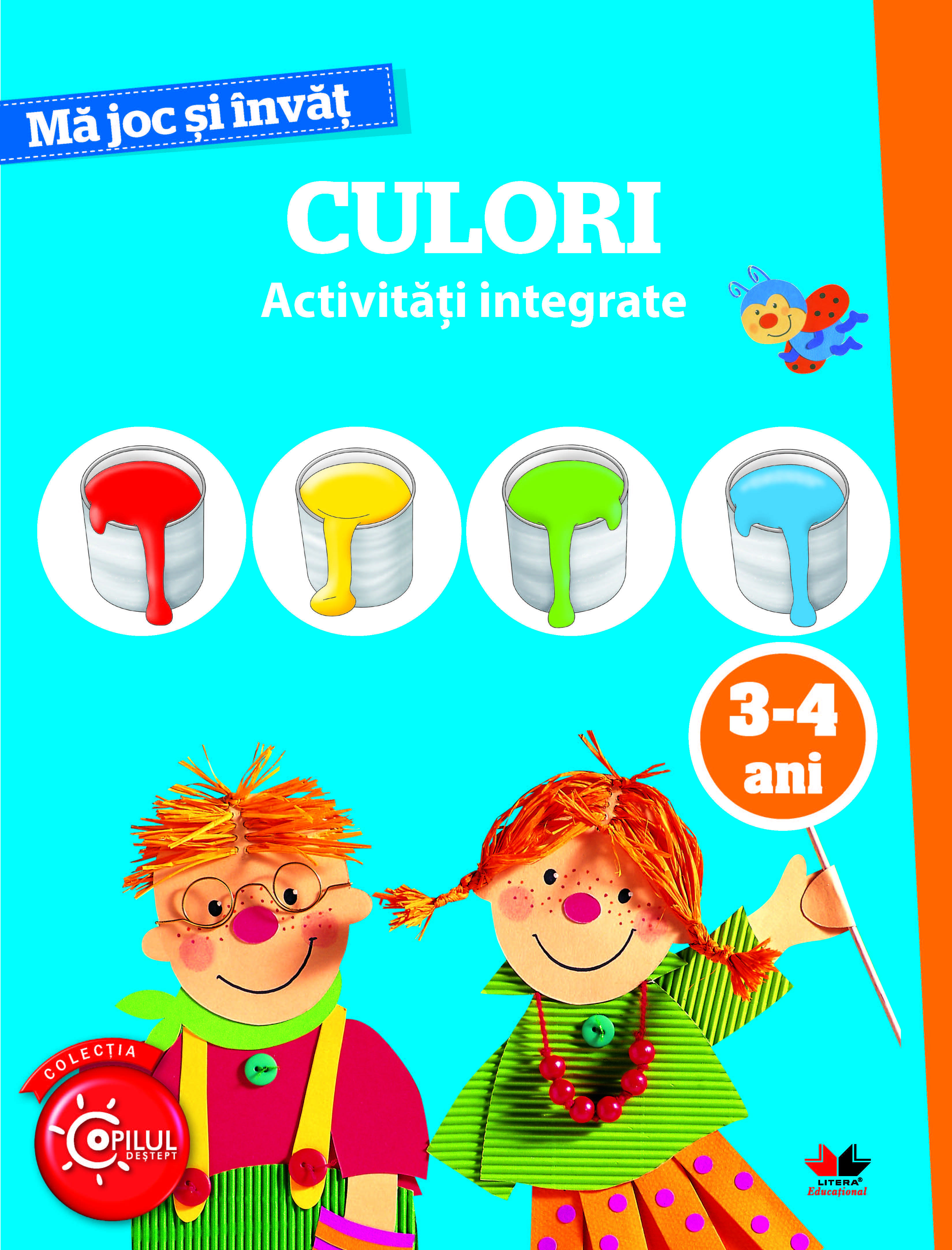 Carte Ma joc si invat. Culori. 3-4 ani   editura Litera