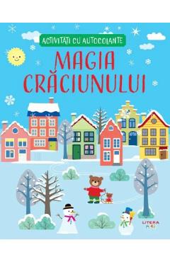 Carte Magia Craciunului. Activitati cu autocolante editura -