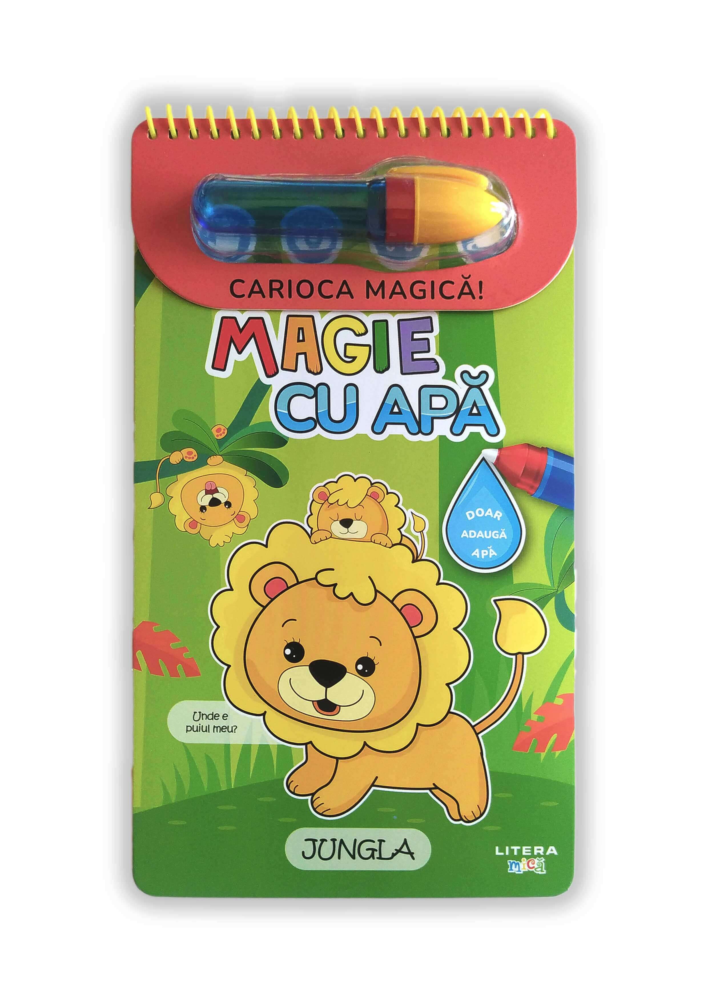 Carte Magie cu apa. Jungla editura Litera