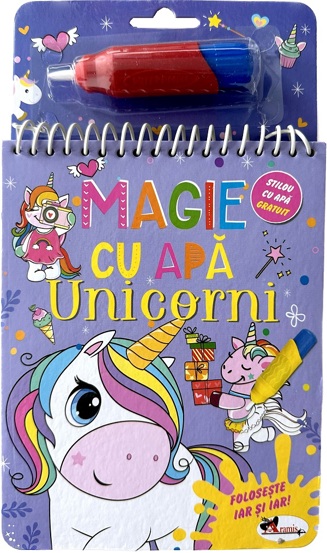 Carte Magie cu apa. Unicorni editura Aramis