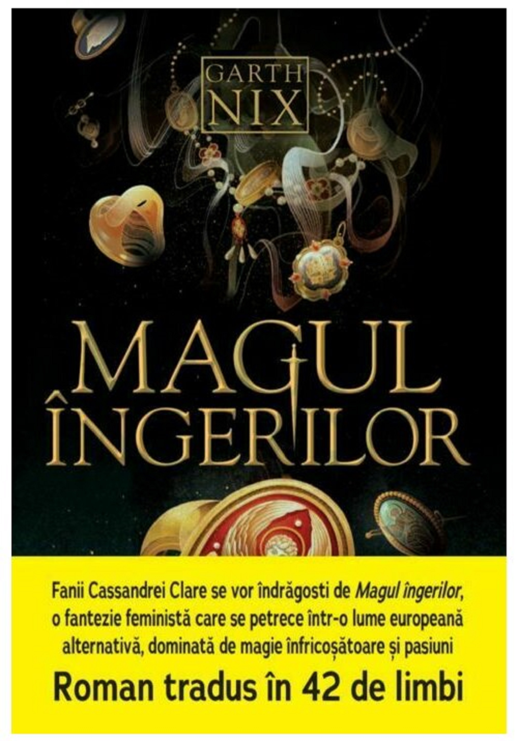 Carte Magul ingerilor autor Garth Nix editura Litera