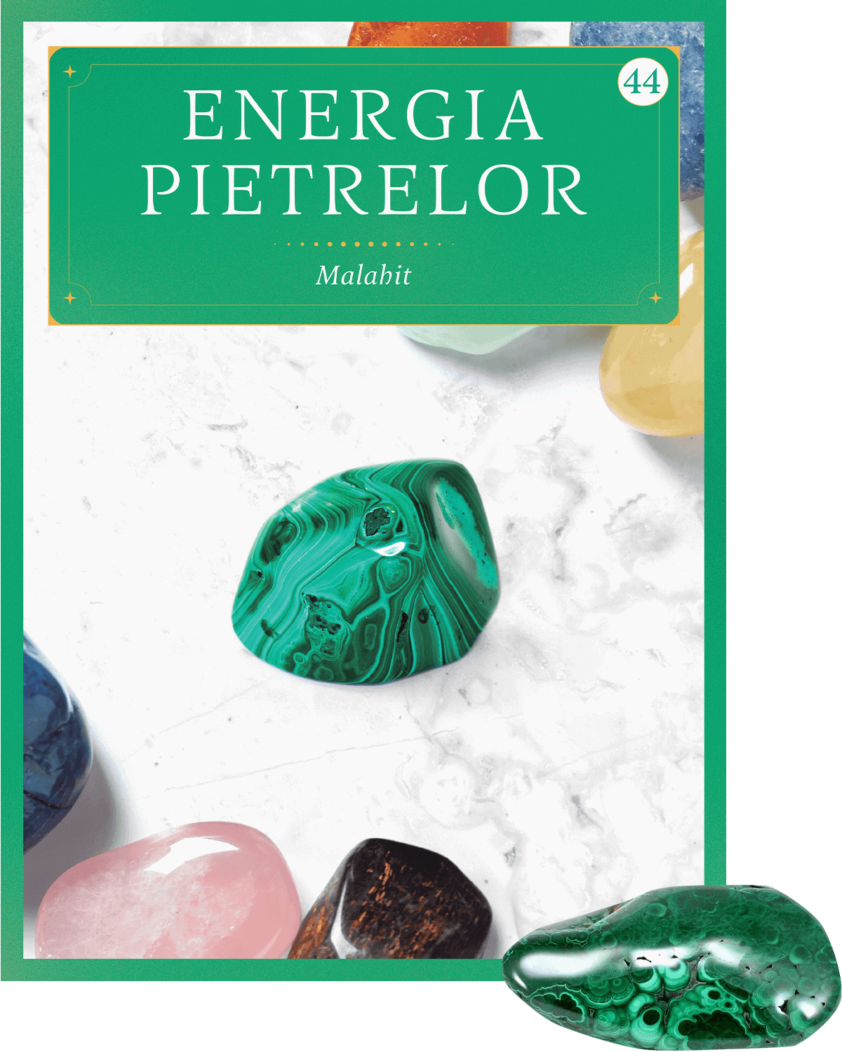 Carte Malachit. Volumul 44. Energia pietrelor editura Litera