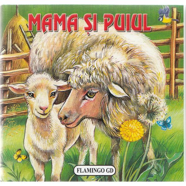 Carte Mama si puiul (pliant)