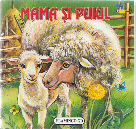 Carte Mama si puiul - pliata editura Flamingo Gd