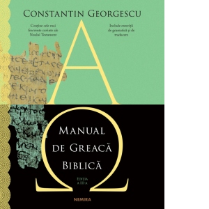 Carte Manual de Greaca Biblica (editie 2025) Autor Constantin Georgescu
