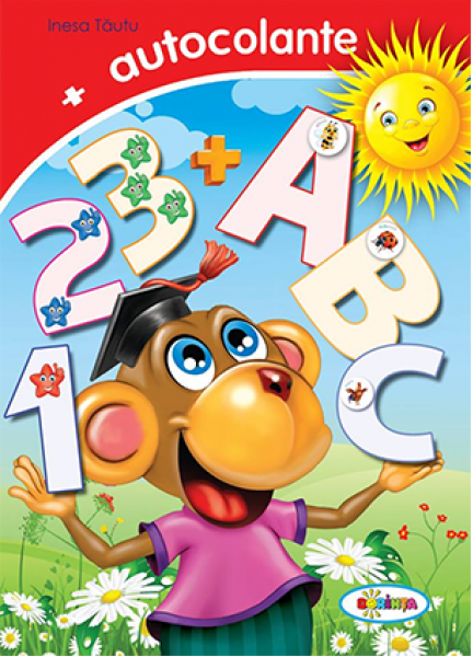 Carte Mapa - 123 + ABC cu autocolante autor Inesa Tautu editura Dorinta