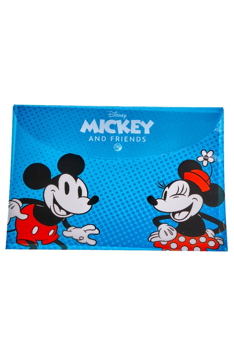 Carte Mapa plastic Disney Mickey & Friends  cu buton editura Litera