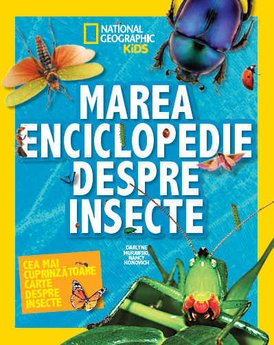 Carte Marea Enciclopedie despre insecte editura Litera