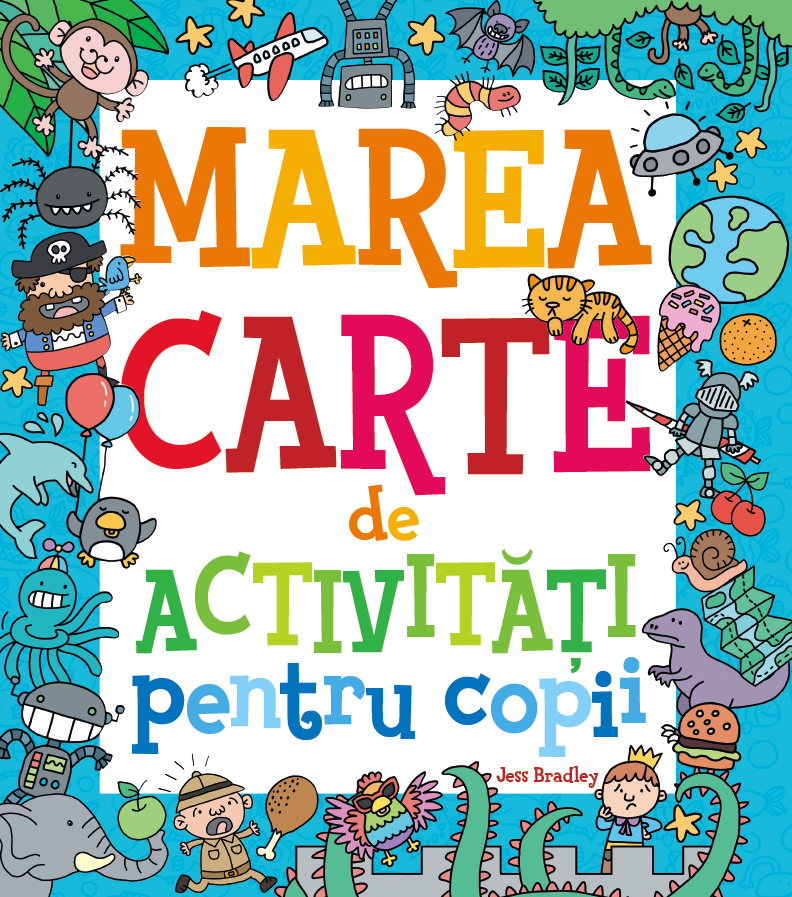 Carte Marea carte de activități pentru copii editura Litera