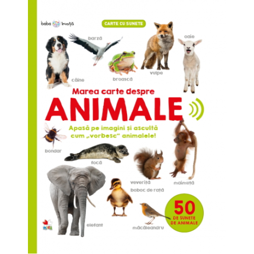 Carte Marea carte despre animale   editura Litera