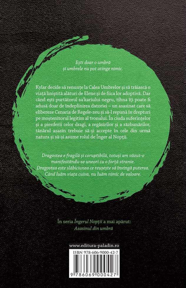 Carte Marginea umbrei autor Brent Weeks editura Paladin