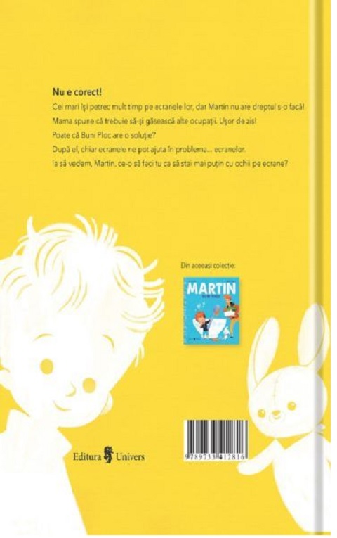 Carte Martin si ecranele autor Till The Cat editura Univers